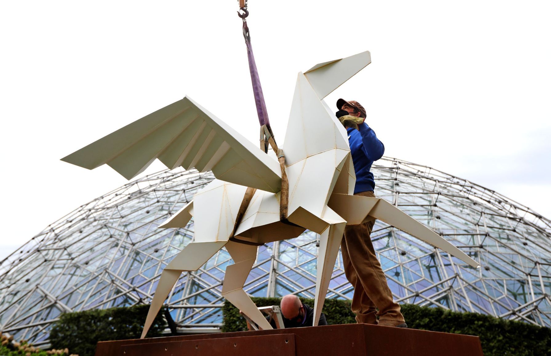 Scenes from Origami in the Garden